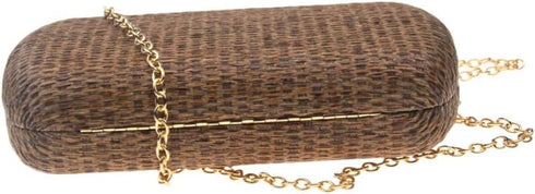 Women's Handwoven Straw Evening Handbags Summer Wallet Clutch Bag Crossbody Mobile Phone Bag...
