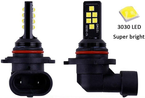 SOCAL-LED LIGHTING 2x HB4 9006 LED Fog Light Bulb for Powersports Advanced 3030 SMD Bright Colorful Daytime Running DRL Lamp, Pink Purple...