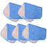 KEEPOW Microfiber Mop Cloth Refills Compatible with MR.SIGA Professional Microfiber Mop, Double Side use, Wet & Dry Mopping, Pack of 5...