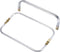 uxcell Metal Purse Frame 2Pcs, 12" Rectangle Lock Frame Kiss Lock Clasp Bag Frame Hardware Replacements for DIY Purse Handle Bag Making Sewing Cra...