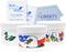 Audiologist Choice Hearing Aid Dehumidifier (Duck, Fish, or Patriotic Design) - Hearing Aid Dehumidifier Drying Jar w/Desiccant and AudioWipes Tow...