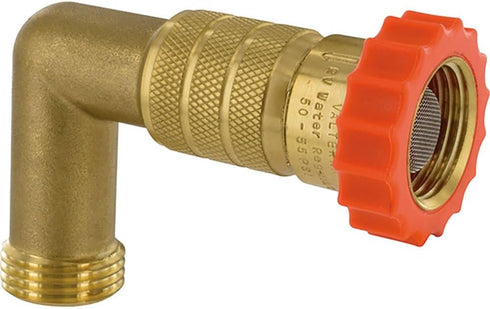 Valterra A01-2222VP Water Regulator 40-50 PSI with 90 Degree Hose Saver...