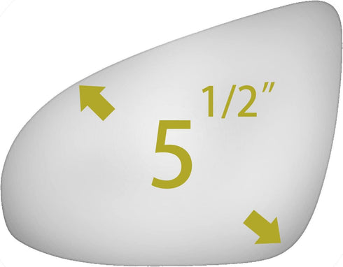 Mirror Glass Replacement fit for TOYOTA 2013-2018 Avalon 2012-2017 Camry Driver Left Side Flat Glass With Adhesives...