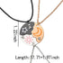 Best Friends BFF Necklaces for 3 Friendship Besties Gifts for Best Friend Anniversary Birthday Gifts for Women Soul Sisters Graduation Gift for Fr...