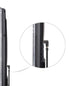 SatelliteSale Digital HDMI Male to Female Right Angle 4K HDR PVC Black Adapter 270 Degree...