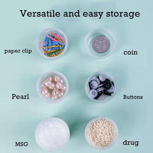 12Grids Bead Organizers and Storage,Diamond Painting Storage Containers,Plastic Organizers Box with dividers Adjustable,Craft Jewelry making organ...