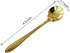 Stainless Steel Flower Coffee Spoon Set, LEIHEFA 8 Pcs Creative Tea Spoon,Stirring Spoon, Ice Tea Spoon for Tea, Cake, Sugar, Dessert Ice Cream Sp...