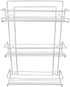 Evelots 3-Tier Spice Rack-Door/Wall Mounted-Sturdy Coated Metal-Up to 18 Bottles...