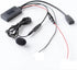 Car Business CD Bluetooth Music Audio Cable 10Pin Microphone Mic Handsfree Phone Call Adapter for BMW E46 10Pin Socket...