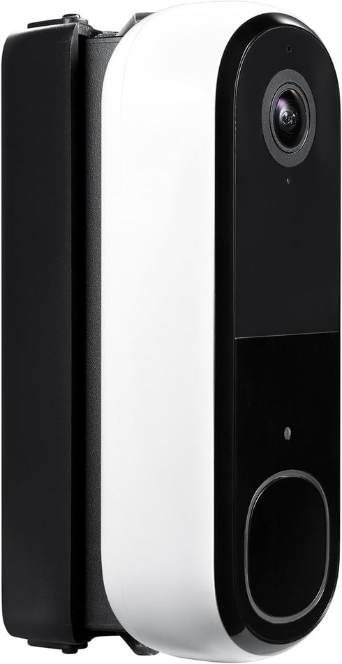 Wasserstein 35° to 55° Horizontal Wedge Wall Mount Compatible with Arlo Wireless Video Doorbell (2nd Gen) & Essential Video Doorbell Wire-Free...