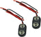 PKCELL I-Type 9V Battery Clip Connector,Black Wire Leads,2 Pack...