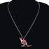 Bonsny Enamel Zinc Alloy Australia Kangaroo Choker Necklace Chain Pendant Fashion Animal Jewelry For Women Girl Charm Gift...