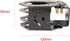 Mechanical Robot Arm Claw/Gripper Robot Gripper (Black Mechanical Claw without servo)...