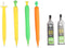 4Pcs Cartoon Mechanical Pencils Carrot Pineapple Cucumber Banana Shaped Pencils Decorative Drawing Painting Pencil with Lead Refills...