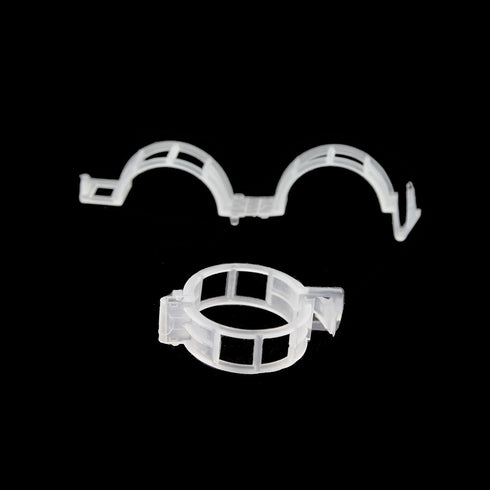100PCS 30MM Grafting Tool Plant Growth Clamp Vegetable Fastening Clamp Garden Clamp Hanging Seedling Clamp Plastic Trellis Clamp Suitable for Frui...