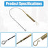 06900438 Upper Traction Auger Cable Fits Ariens Compact 20 24 SNO-Tek 24 28 120V ST24 Snow Blower...