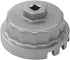 MOTOKU Oil Filter Wrench Cap Housing Tool Remover 64.5mm 14 Flutes for Toyota Avalon Camry FJ Cruiser 4-Runner Highlander RAV4 Scion 2.5L-5.7L...