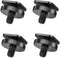 4-Pack 1/4 Inch Camera Adapter Screws: Versatile Flash Hot Shoe Mounts for DSLR Camera Rigs, Tripods, and Accessories...