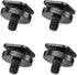 4-Pack 1/4 Inch Camera Adapter Screws: Versatile Flash Hot Shoe Mounts for DSLR Camera Rigs, Tripods, and Accessories...