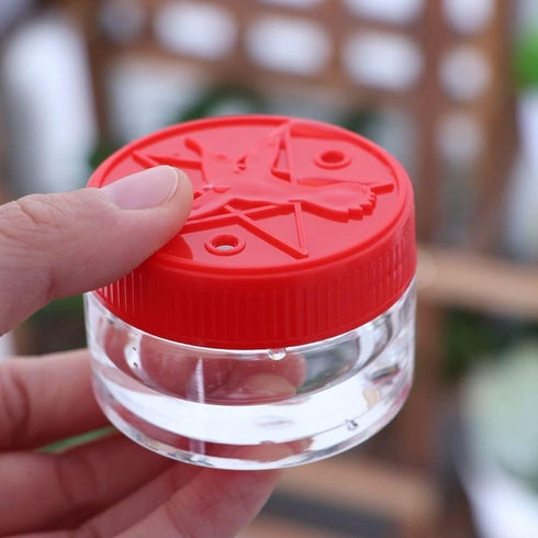4Pcs Hand Hummingbird Feeders, Outdoors Creative Pentagram Handheld Bird Feeder Bottle...