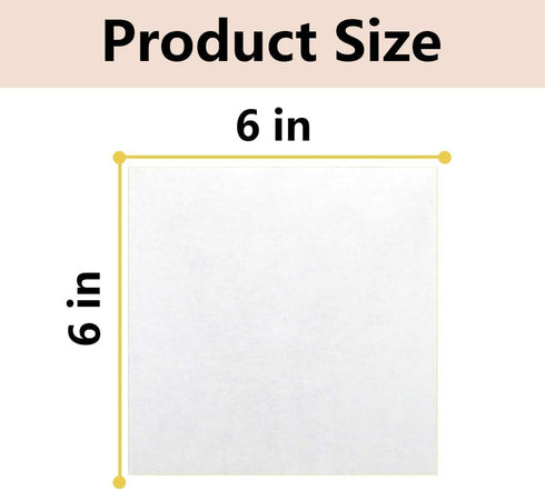 200 Sheets 4 x 4 In Burger Patty Paper Wax Paper Squares Disposable Baking Parchment Paper Squares for Separating Small Hamburger Patty, Cookies, ...