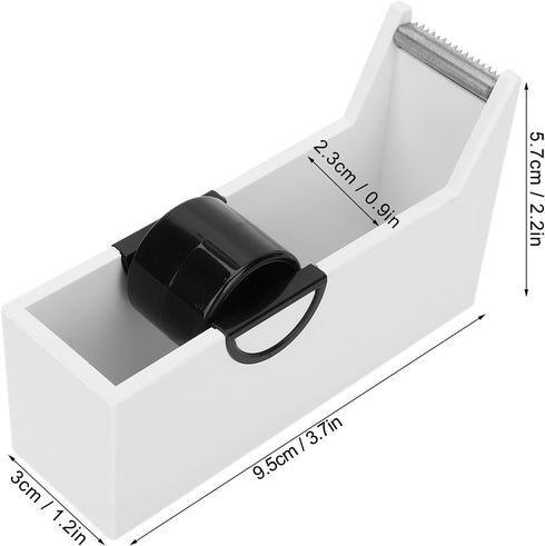 Eyelash Extension Tape Dispenser, Professional Eyelash Extension Tape Dispenser Holder Portable Desktop Tape Cutter for Home Salon Cuttrering (whi...