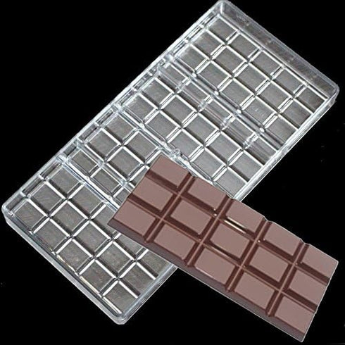 Goldbaking Chocolate Bar Maker Injection Hard Polycarbonate Chocolate Mold PC Candy Mould...