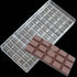 Goldbaking Chocolate Bar Maker Injection Hard Polycarbonate Chocolate Mold PC Candy Mould...
