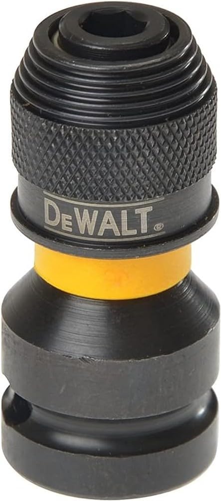 Dewalt DT7508-QZ Impact Adaptor 1/2" to 1/4" shockproof...