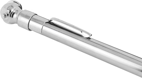 Milton S-920 Pencil Tire Pressure Gauge With Tread Depth Gauge, Built-in Deflator Valve, For Higher-Pressure Automobile Tires, Durable Plated Bras...