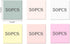 6Pads Transparent Sticky Notes, Clear Sticky Note Waterproof See Through Memo Pad, Markers Stickers Translucent Index Book Tabs for Annotating Bib...
