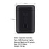 Cigarette Case with Lighter Cigarettes Box King Size Portable Pack 20pcs Regular Size Cigarettes USB Lighters 2 in 1 Rechargeable Flameless Windpr...