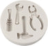 Hand Tools Silicone Mold Construction Tools Chocolate Fondant Molds Wrench Hammer Pliers Molds for Cake Decoration Cupcake Topper Candy Sugar Craf...