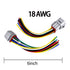 12 Pin Connector Waterproof Electrical Connector Plug Automotive Wire Pigtail Cable for Car Vehicle Motorcycle, Trucks, Boats, Trailers, Electric ...