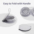 3-in-1 Foldable Slow Feeder Dog Bowls with Non-Spill Silicone Mat - Perfect for Large, Medium, and Small Breeds - Promotes Healthy Eating Habits -...