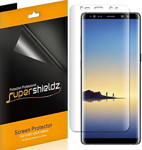 Supershieldz (2 Pack) Designed for Samsung Galaxy Note 8 Screen Protector, (PET) High Definition Clear Shield...