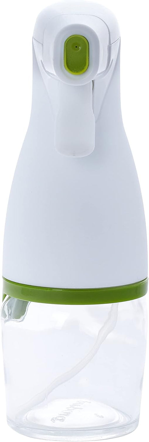 Prepara Simply Mist Olive Oil Sprayer, Chrome Band, White/Green...
