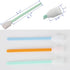 200pcs 5.1" Foam Printer Cleaning Swabs Sticks - Square Lint-Free Foam Tip Swab for Camera, Inkjet Printer, Painting, Optics Lens Equipment (Green...