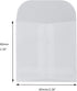 Translucent White Envelope for Earring,Ring,Jewellery,Coin,Stamp,Photo Square Gift Glassine Paper Envelope 50 PCS 2.36"×2.36"(L×W) Texture DIY...