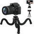 Camera/Phone Tripod,Patekfly 12 Inch Flexible Camera Tripod for Canon/Nikon/Sony DSLR Cam/Action Cam, Phone Tripod Stand with Cell Phone Holder Cl...