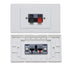 Speaker Wall Plates with Terminal Block Connector for Stereo Home Theater (2Pack, 2 Terminal)...