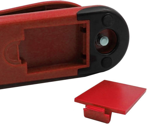 2 in 1 Red Multifunctional Stapler Desktop Tape Dispenser Office Supplies Stapler Tape Holder...