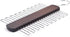 Umo Lorenzo Premium Wooden Necktie and Belt Hanger, Walnut Wood Center Organizer and Storage Rack with a Non-Slip Finish - 20 Hooks (Wooden)…...