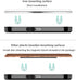 2 Pcs Car Door Light, Wireless Door Lighting Ambient Welcome Courtesy Light, LED Colorful Flashing Light, Anti-collision and Anti-rear-end Light, ...