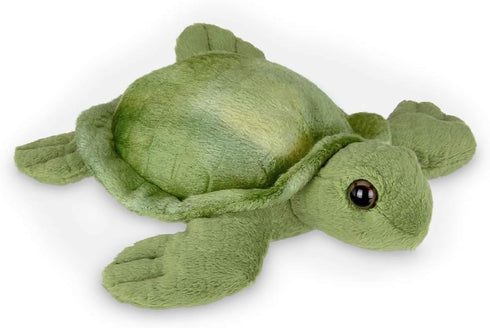 Bearington Collection Lil' Shelton Plush Sea Turtle Stuffed Animal, 7 Inches...