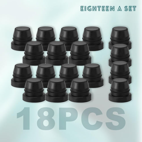 18PCS Brake Bleeder Cap, Grease Fitting Caps, Rubber Zerk Covers Brake Caliper Dust Cover, Brake Bleeder Nipple Cap Universal Car Accessories for ...