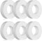 6pcs Pool Cleaner Climbing Ring Compatible with Dolphin Maytronics Robot Swimming Pool Cleaner, White Wheels Rings Replacement Part for Dolphin M2...