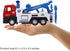 haomsj Toy Tow Truck Pull Back Toy Cars Miniature Carrier Truck Toy for Boys and Girls, Lights and Sound...