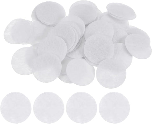 100pcs Round Felt Circles, 25mm 1" Pre Cut Felt Craft Pads Non-Woven Mini Felt Fabric Circles for DIY Sewing Handcraft Cut Projects Craft Finishin...