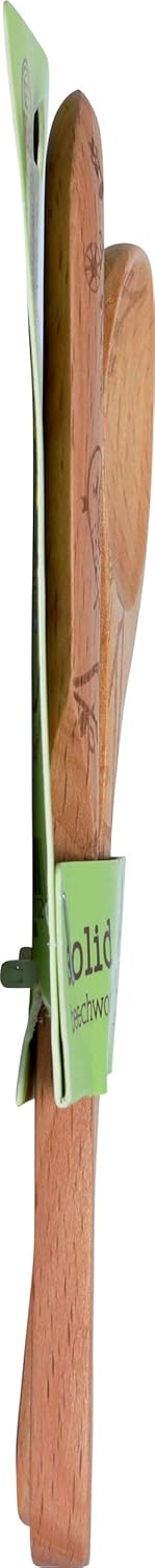 Talisman Designs Laser Etched Beechwood Jam & Spoon Woodland Design | Jam Spreader Set |, Cute & Functional Kitchen Tool |, Decorative Wooden Uten...
